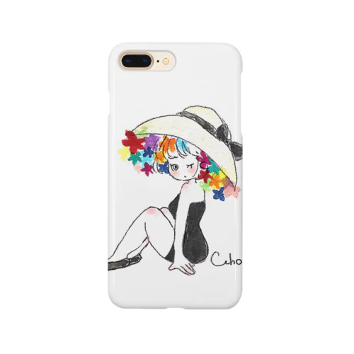 帽子の女の子 Smartphone Case