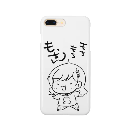 もっちん擬人化モノクロ Smartphone Case