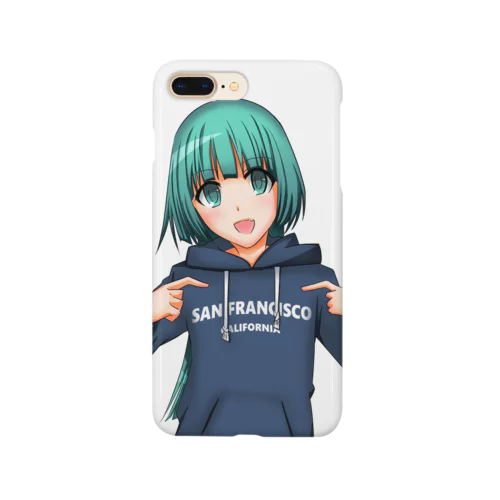 パーカーを自慢するノヤちゃん Smartphone Case