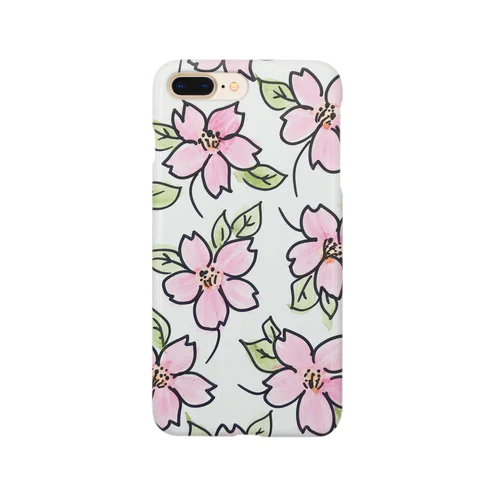 cherry blossom 桜 Smartphone Case