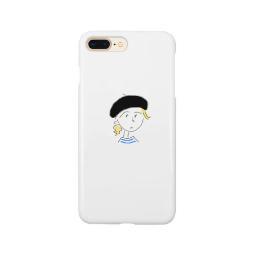 へのへのもへじちゃん(パリジェンヌ) Smartphone Case