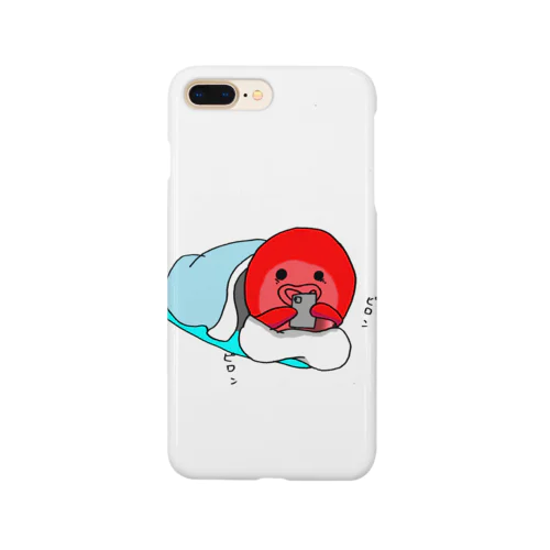 寝るまでスマホタコ Smartphone Case