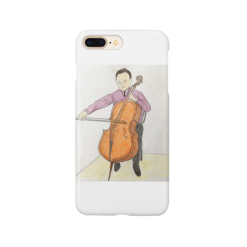 チェロを弾く人 Smartphone Case