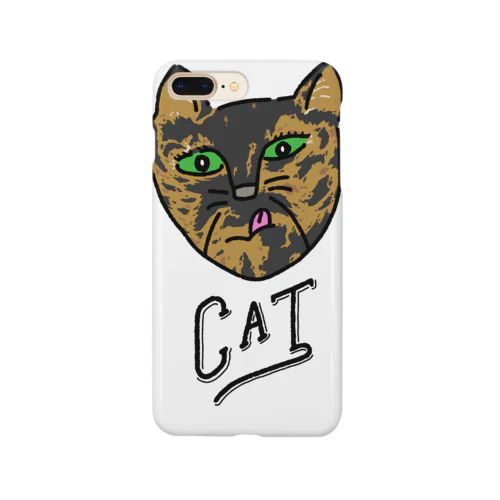 T34-SABI CAT simple Smartphone Case