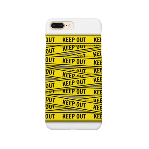 KEEP OUT スマホケース