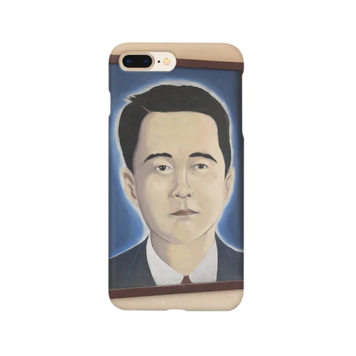 キューバの田舎町にあった日本人かと思ったら中国人の肖像画だった Smartphone Case