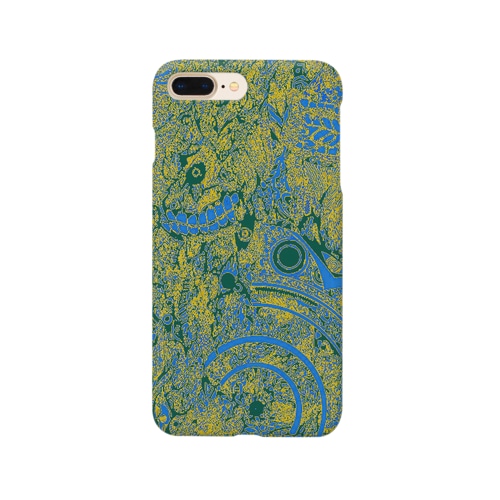 青黄模様 Smartphone Case