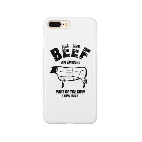 I LOVE 牛肉の部位 ヴィンテージstyle Smartphone Case