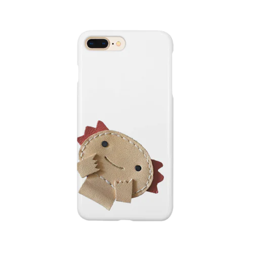 レザー仕立てのウパ2 Smartphone Case