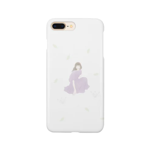 ラベンダーおんなのこ Smartphone Case