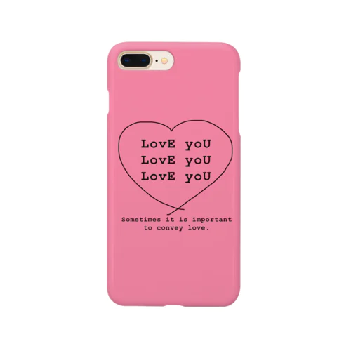 LovE yoU iPhoneケース Smartphone Case