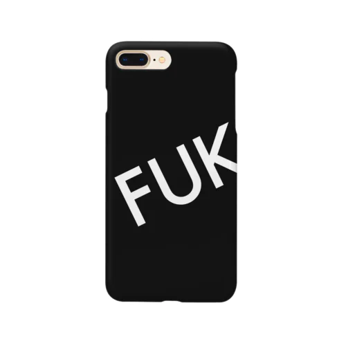 福岡シティ（FUK 黒） Smartphone Case