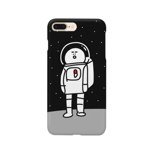 宇宙服を着た宇宙人 スマホケース