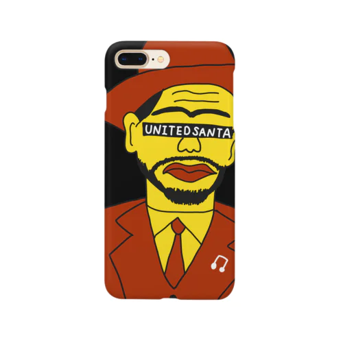 ユナイテッドおじさん 黒 Smartphone Case