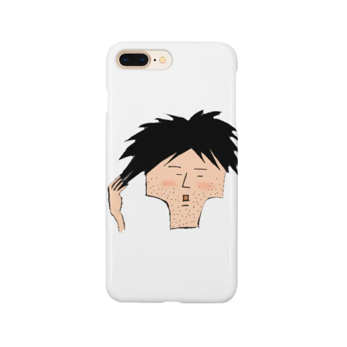 髪の毛を気にするしげさん Smartphone Case