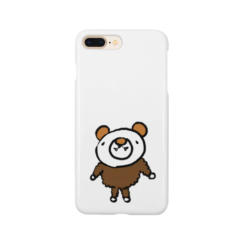 ムクムククマさん スマホケース