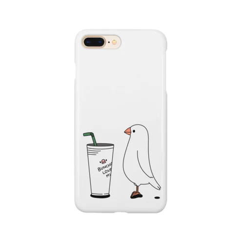 カフェ文鳥 Smartphone Case