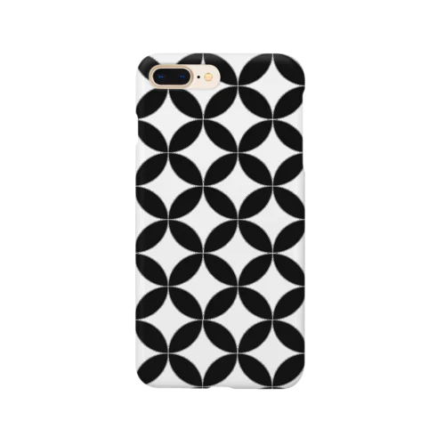 和柄　WAGARA　七宝BLACK Smartphone Case