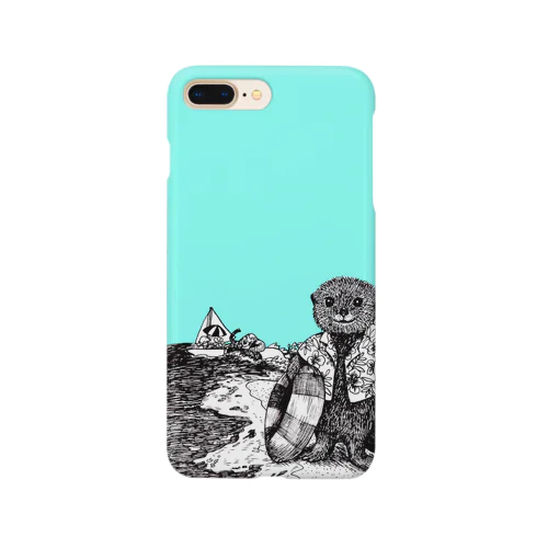 ラッコの海遊び Smartphone Case