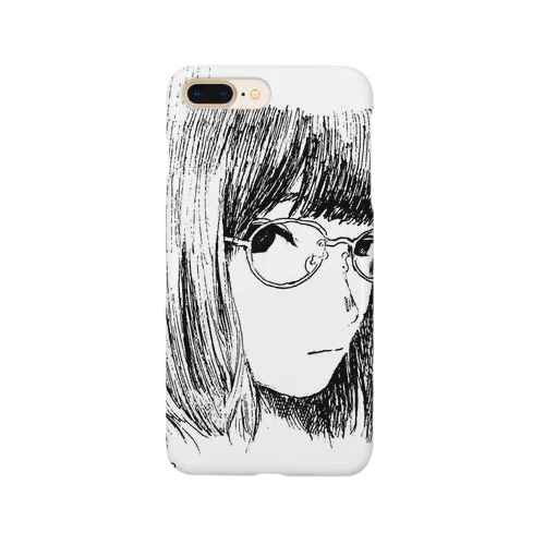 a girl seeing you Smartphone Case
