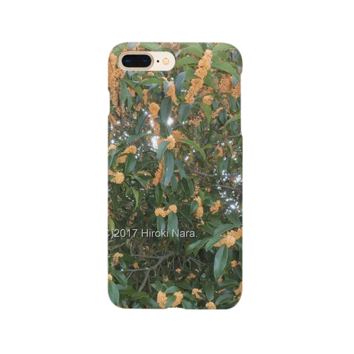 光景　sight740　キンモクセイ　金木犀　花 FLOWERS　壁紙 Smartphone Case