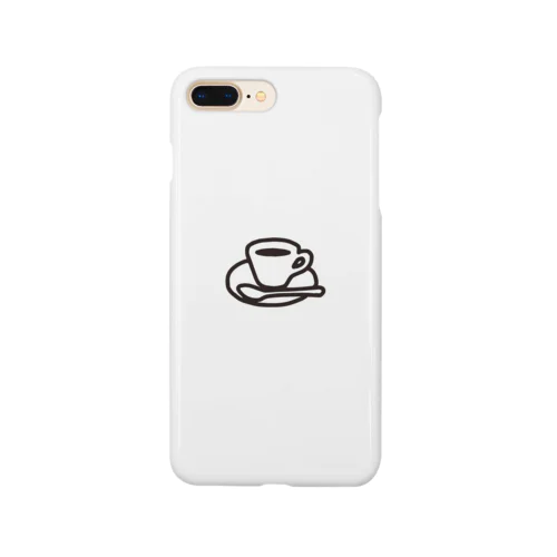 black coffee time Smartphone Case