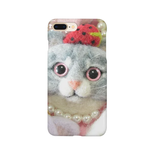 じっとみつめる猫ちゃん Smartphone Case