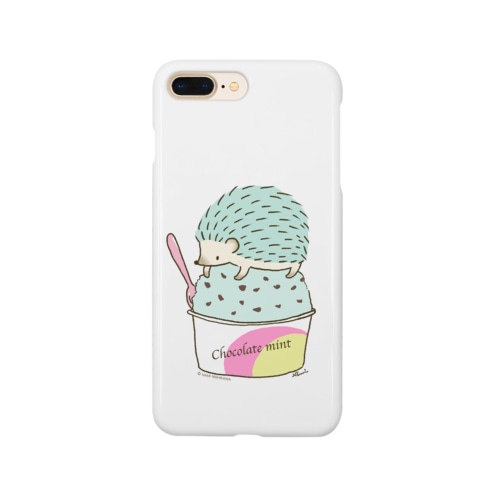 Choco Mint ハリネズミ Smartphone Case
