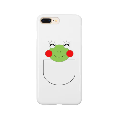 ポケットの中のかえるさん（透けあり） Smartphone Case