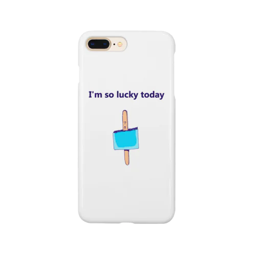 ラッキーデザイン「ついてる」 Smartphone Case