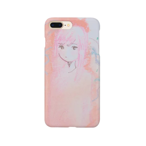 ピンクの女の子 Smartphone Case