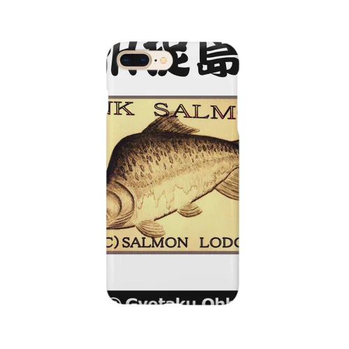 カラフトマス【択捉島】【樺太鱒；PINK SALMON】生命たちへ感謝を捧げます。※価格は予告なく改定される場合がございます。 スマホケース