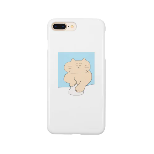 粘土をこねるねこ Smartphone Case