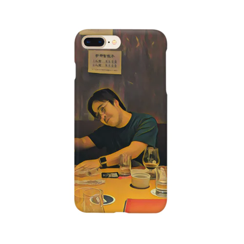 名画「JavaScriptのthisを教えるpastak」 Smartphone Case