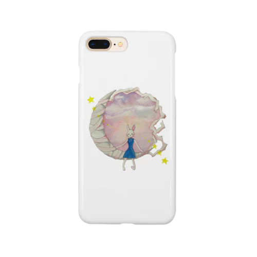 Moon Fantasy 〜月と空とうさぎと〜 Smartphone Case