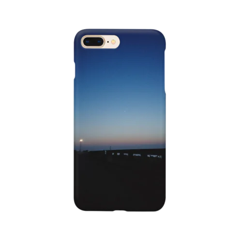 朝方の海と灯台 Smartphone Case