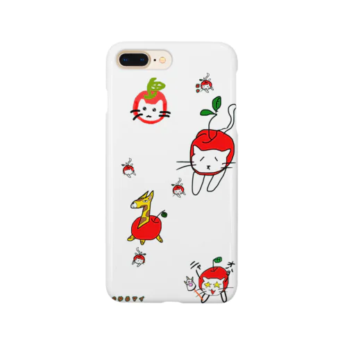 りんご猫&キリンゴ Smartphone Case