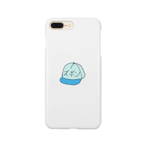 『ズボン』キャップ（ブルー） Smartphone Case