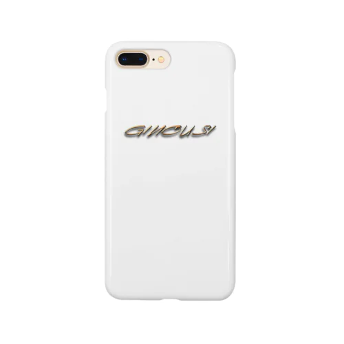 ぎのうし群”GINOUSHI(ワイヤー黄金)”033 Smartphone Case