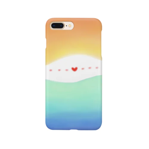 夕焼けと夜の真ん中に Smartphone Case