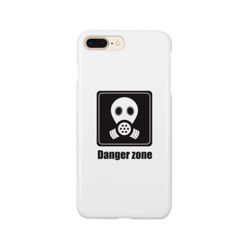 Danger zone (bk) スマホケース