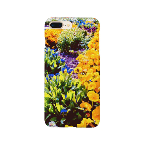 花壇の色とりどりの花々２ Smartphone Case