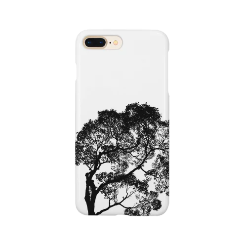 tree/black Smartphone Case