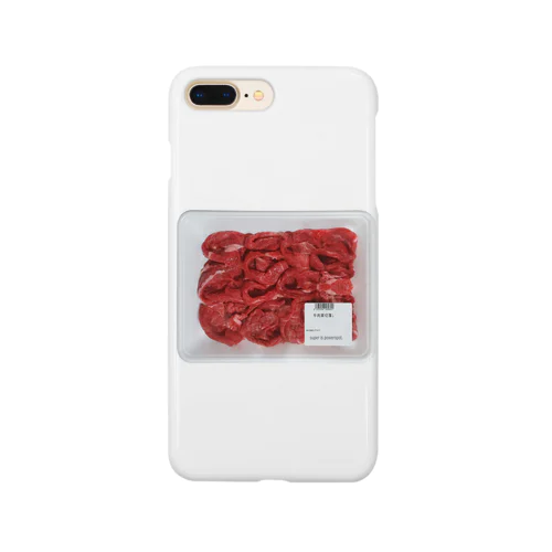 牛肉肩切落し Smartphone Case