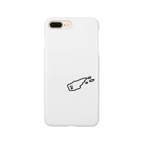 こまってるしろいやつ Smartphone Case