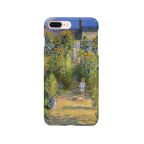 モネ「ヴェトゥイユの画家の庭園」 Smartphone Case