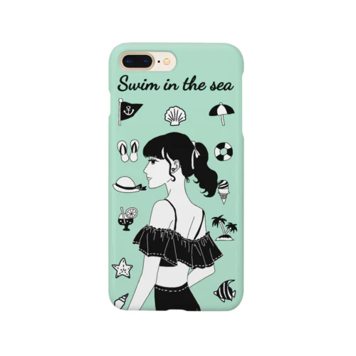 swimwear girl Smartphone Case