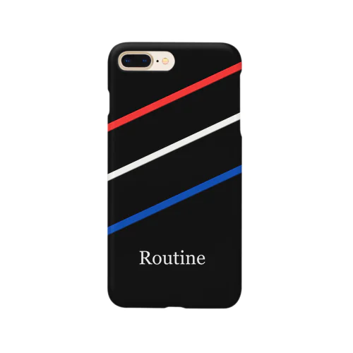 トリコロール Routineロゴ Smartphone Case