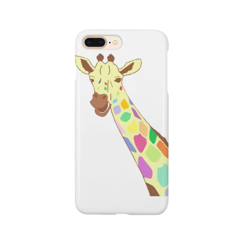 カラフルなキリン Smartphone Case