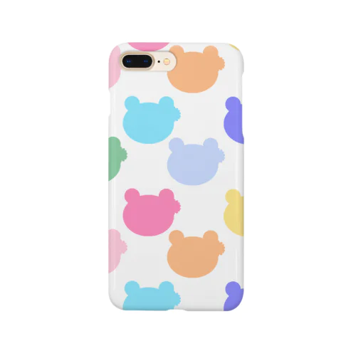 シルエットのかえるさん（パステルカラー） Smartphone Case